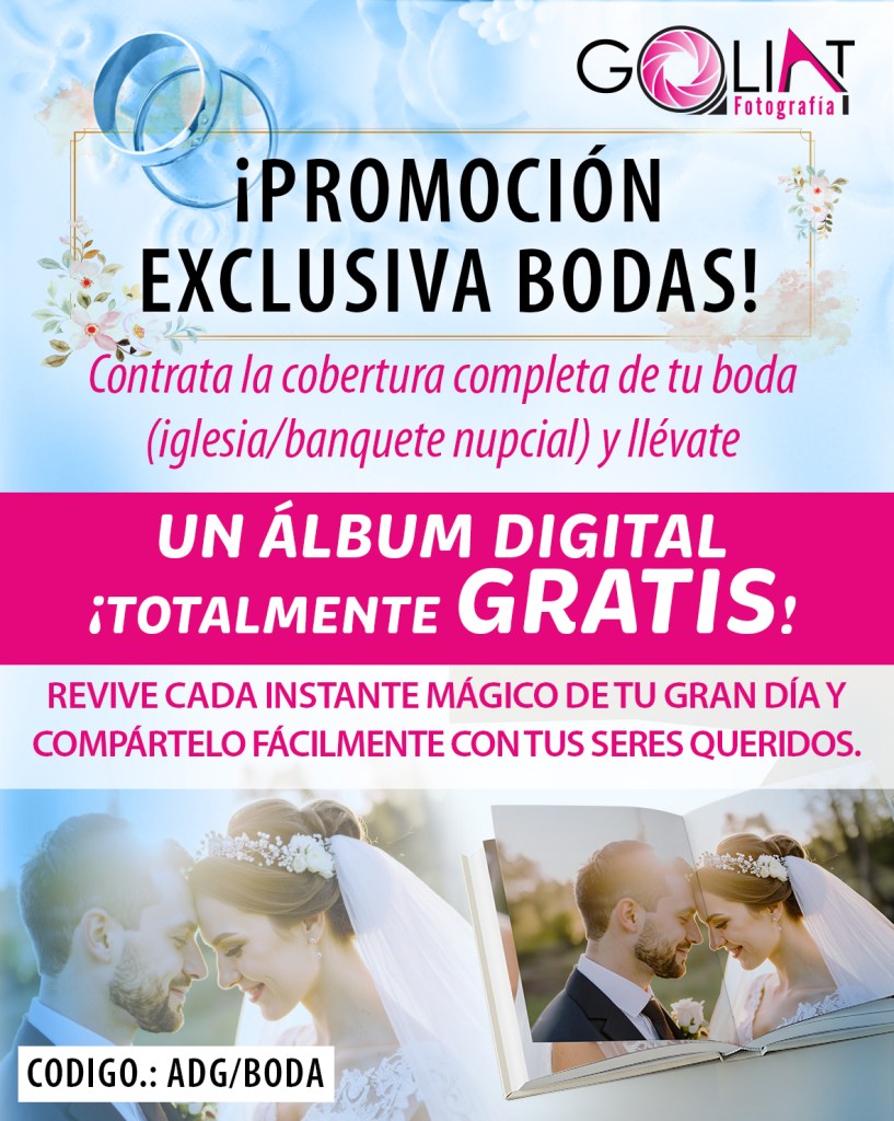 ¡Te regalamos un Álbum Digital con las fotografías de tu boda!