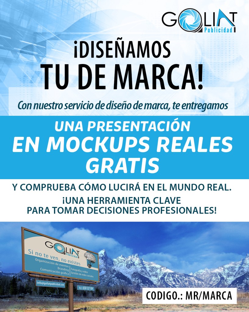 ¡Una presentación en mockups reales gratis!